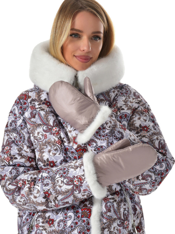 Варежки кофе