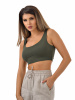 Кроп-топ хаки | А+Б Коллекция